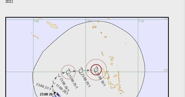 Vanuatu’s first cyclone for 2021 expected this week | News | dailypost.vu