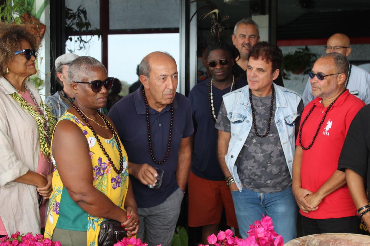 Municipal Council hosts lunch for Kassav' Band members ...