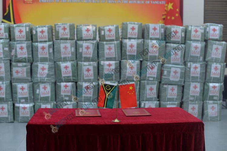 Chinese government donates VT34.43 million worth of Police supplies to ...