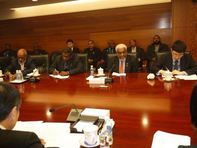 DPM Natuman thanks China for numerous support