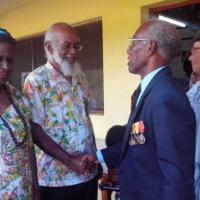 Ombudsman Kalkot Mataskelekele weds Heather Lini News dailypost.vu