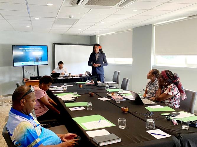 Writeshop underway to finalise UPR Report on Human Rights progress ...