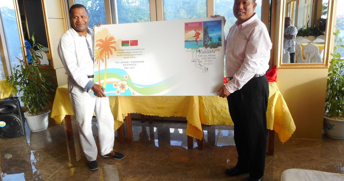 Vanuatu Post and Chinese Embassy launch new stamps | News | dailypost.vu
