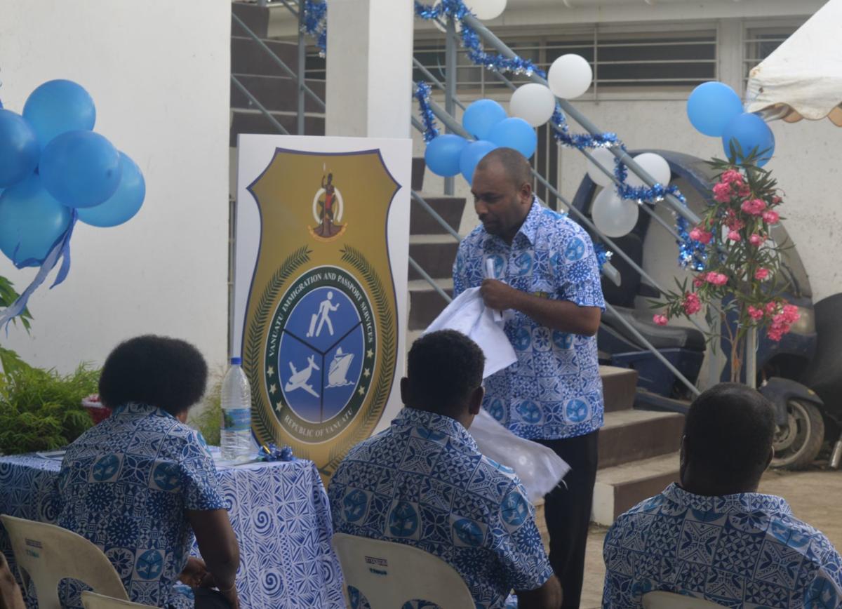 Immigration Department unveils new logo, uniform and office space