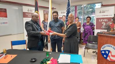 U.S. to support COVID Contact Tracing efforts in Vanuatu through Peace Corps