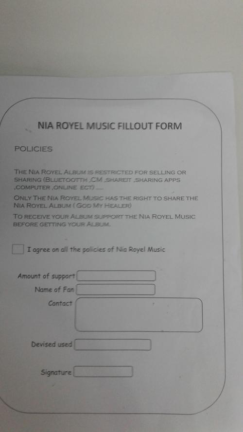 Nia Royel Music host gospel album sales today