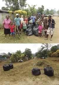 Ohlen Freswind holds cleanup day