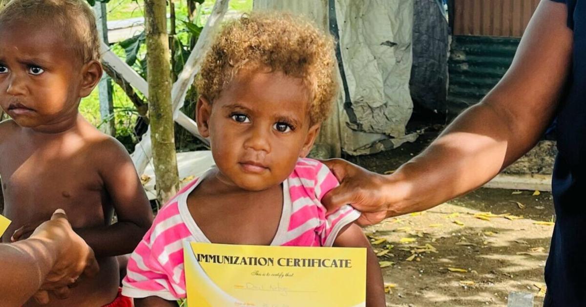 Over 700 children immunised in South Efate | News | dailypost.vu