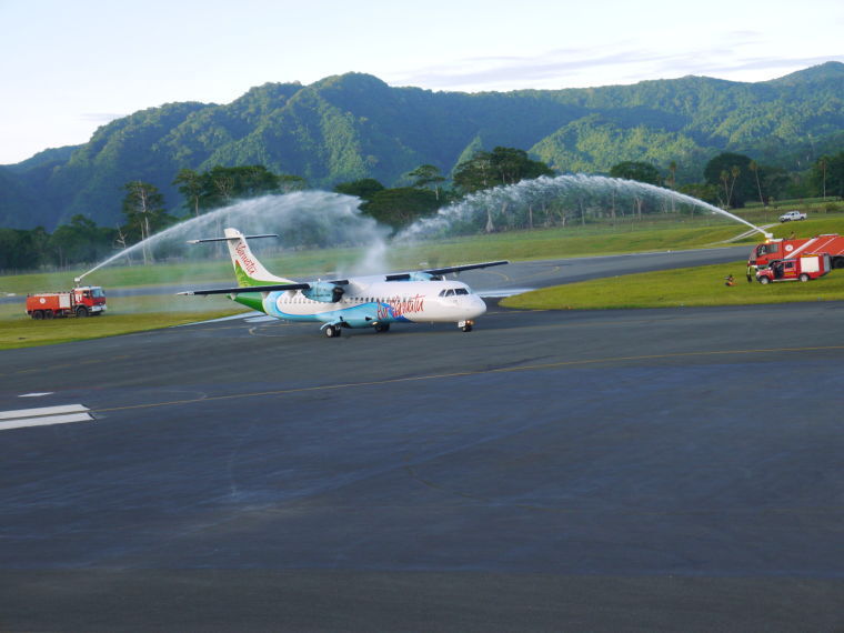 Second ATR72 aircraft for Air Vanuatu arrives