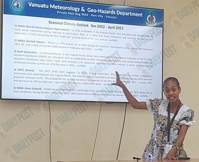 Vanuatu expecting 3 to 4 cyclones | News | dailypost.vu