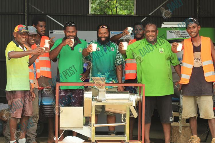 Pineapple Juice Test A Success News dailypost.vu