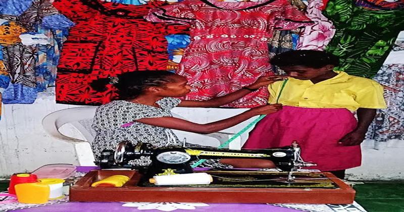 Young women in Tanna stitching new futures through CARE Vanuatu's Leadership Program