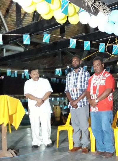 Solomon Islanders bring their handicrafts to Port Vila