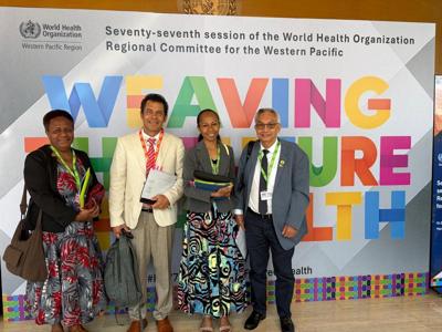 Vanuatu joins WHO talks on regional health priorities | News | dailypost.vu