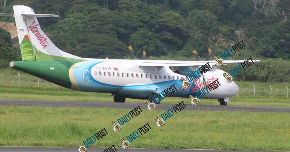 AV3 ATR aircraft to fly again by end of February | News | dailypost.vu