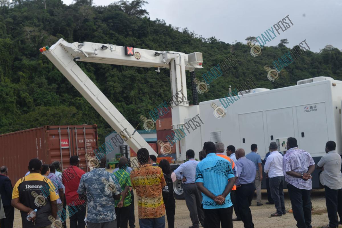 New Inspection Equipment For Customs News dailypost.vu