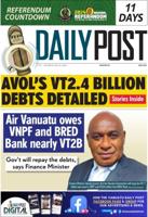 Vanuatu Daily Post Issue 7027