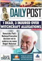 Vanuatu Daily Post Issue 6609