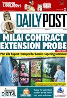 Vanuatu Daily Post Issue 6547