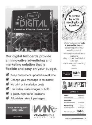 Vanuatu Business Review P23