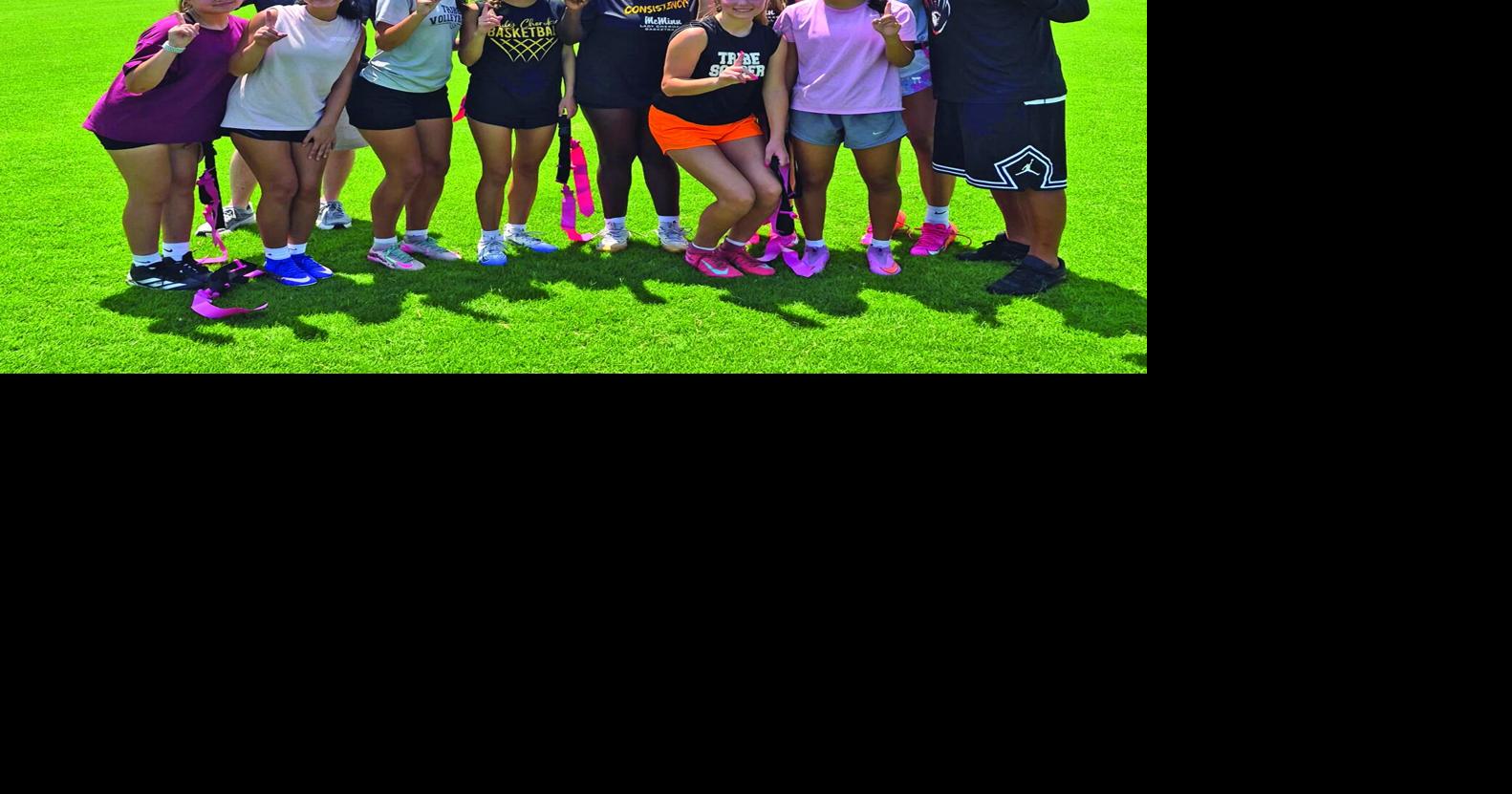 McMinn flag football gets visit from top college coach