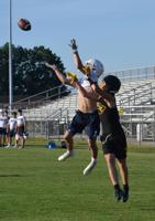 Cherokees, Chargers get first taste of competition in 7-on-7