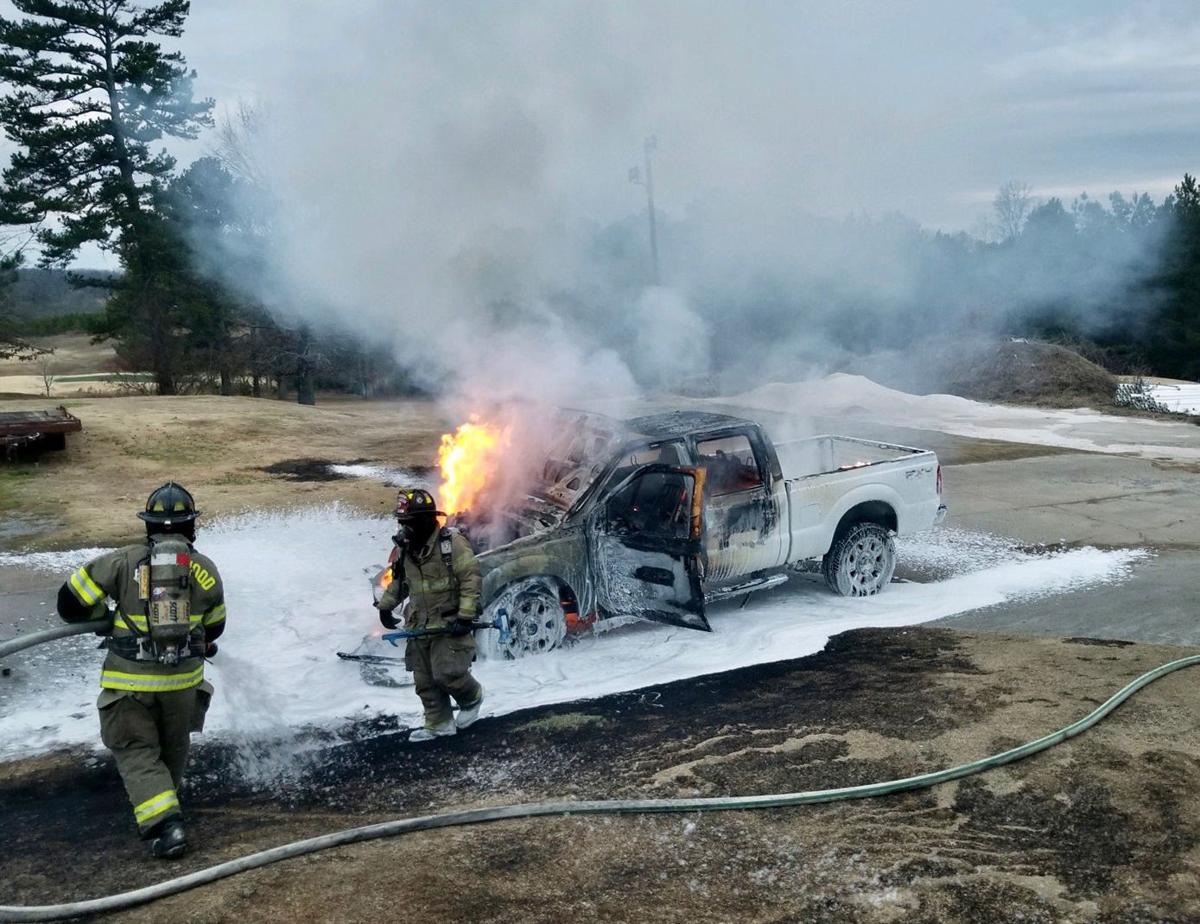 Vehicle fire at Ridgewood