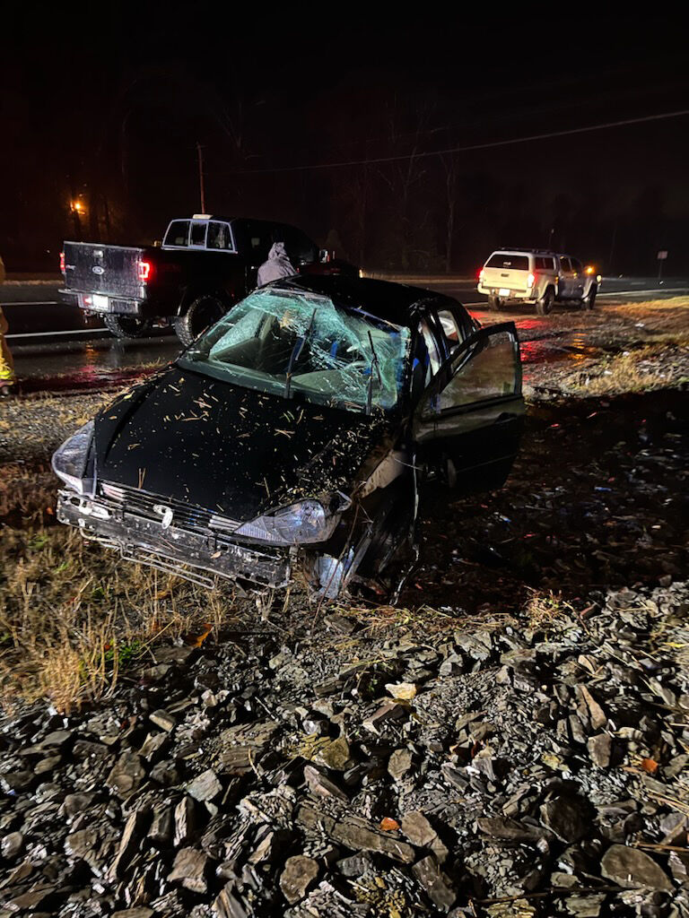 Driver Uninjured After Car Hydroplanes, Flips Down Embankment | News ...