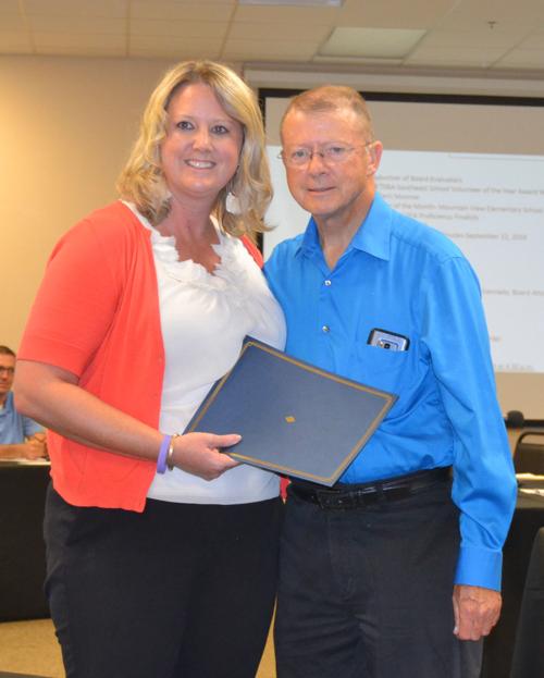 Corn named McMinn Volunteer of the Month