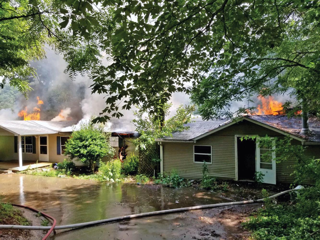 House fire near Athens News