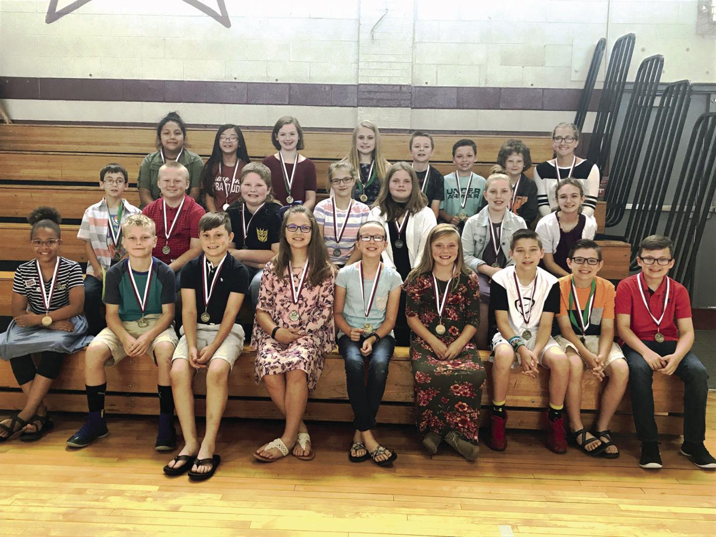 Calhoun School students honored Community
