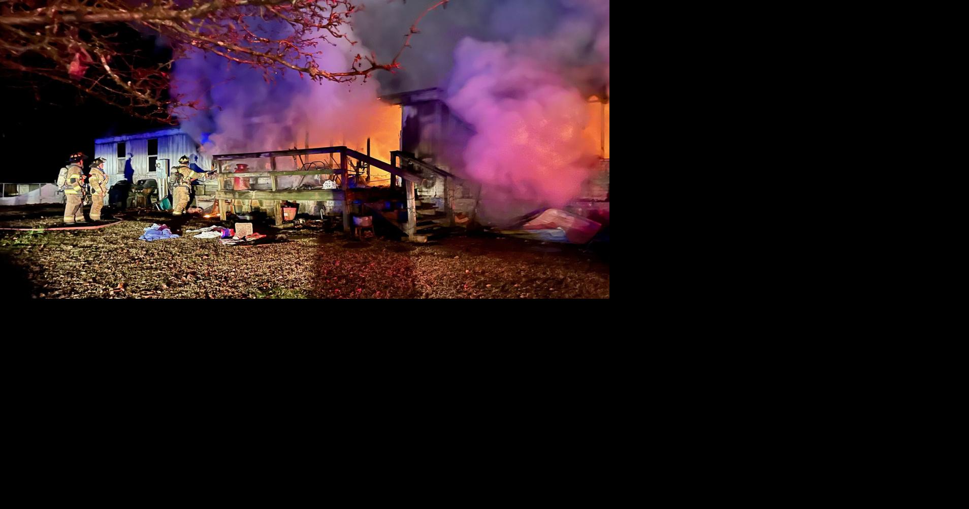 Multiple agencies respond to mobile home fire | News ...