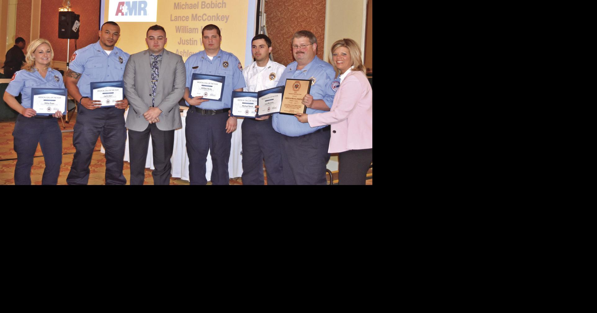 5 EMTs honored for saving coworker's life | News | dailypostathenian.com