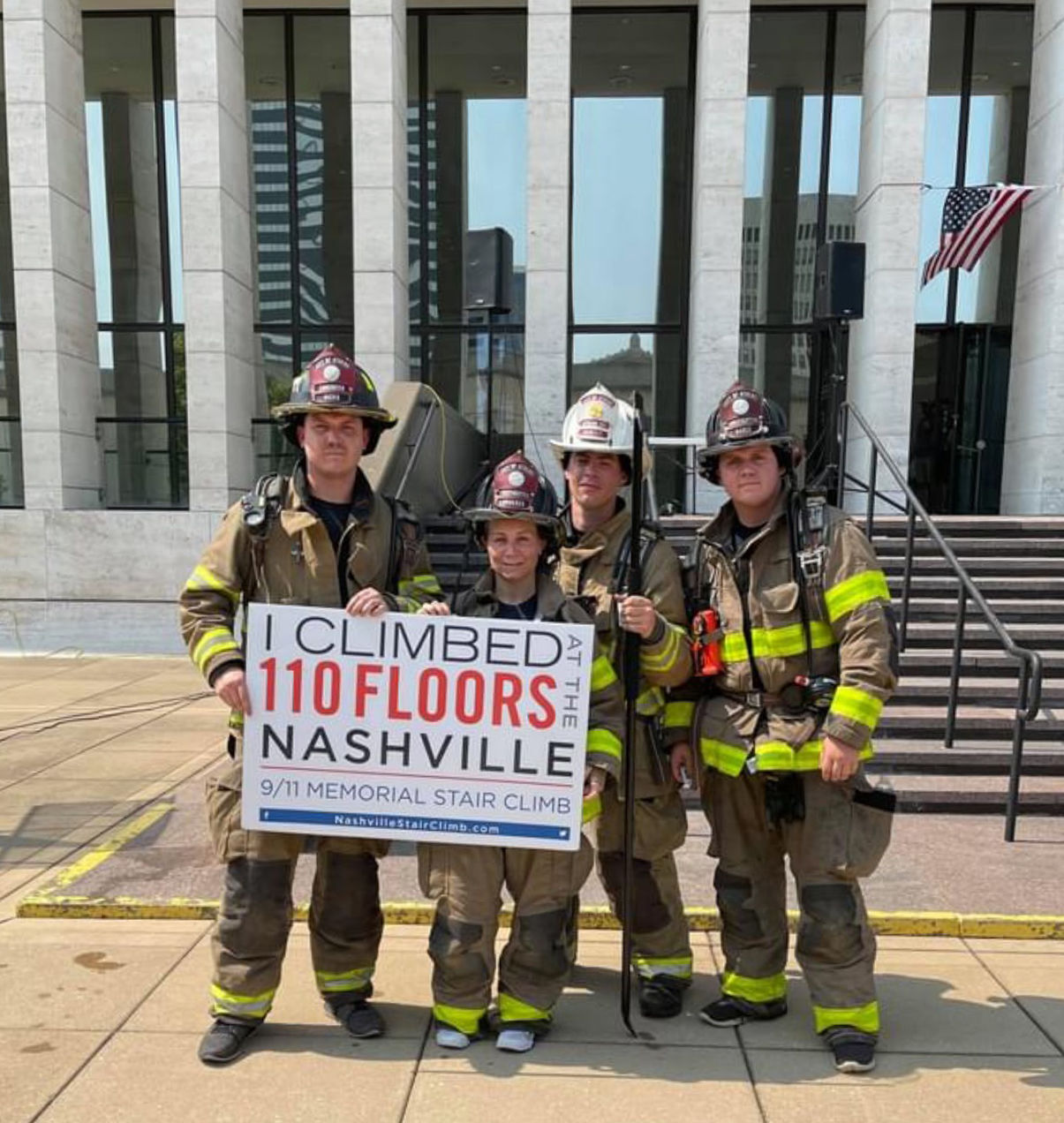 9/11 memorial stair climb