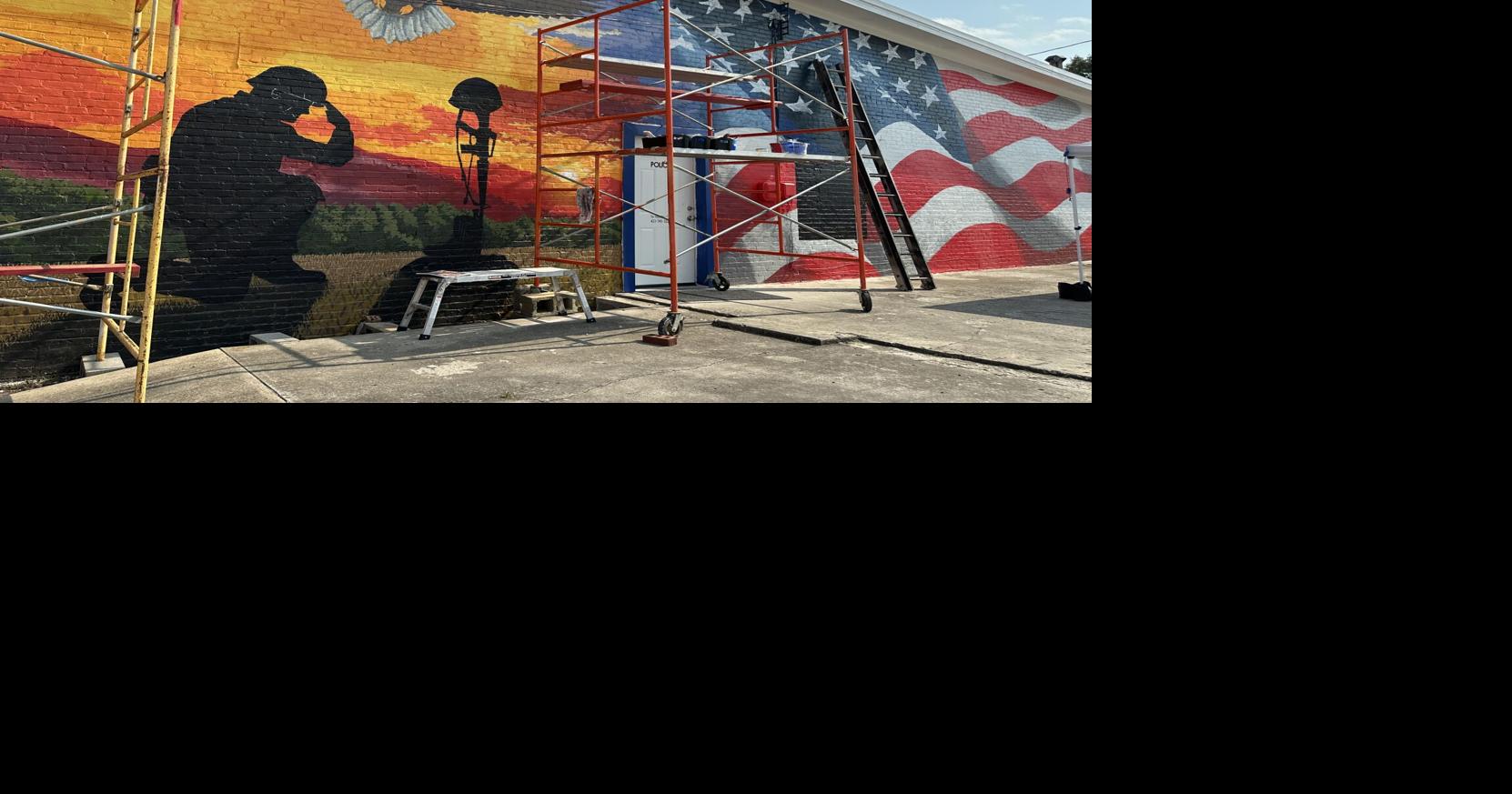Veterans to be honored at two locations with murals