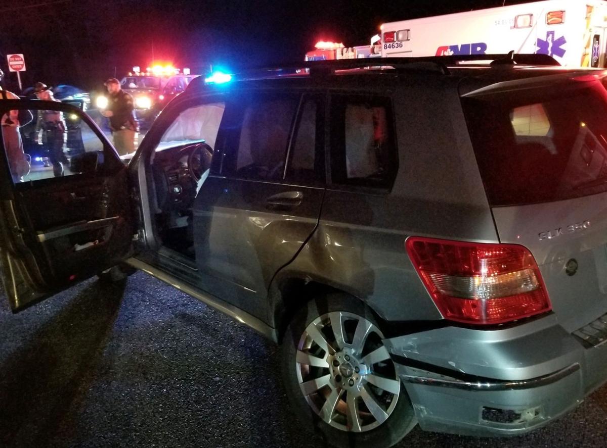 Two injured in Highway 30 wreck