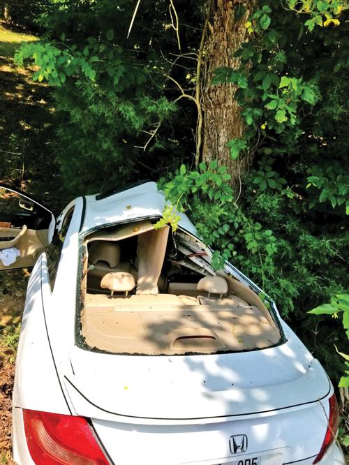 Wreck with injury