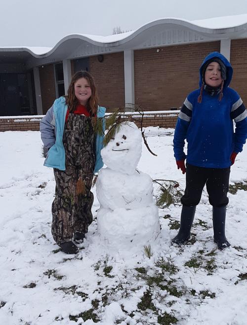 Building a snowman
