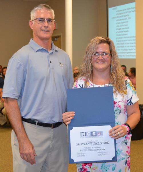 McMinn Schools Volunteer of the Month