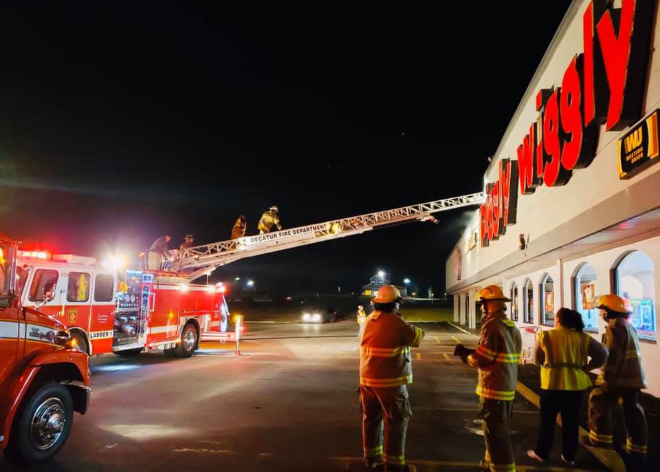Fire at Decatur Piggly Wiggly