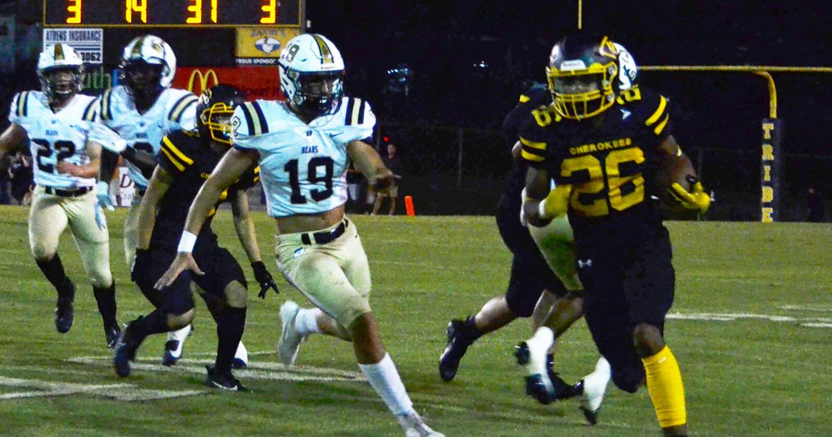 Cherokees battle back but can't catch Bears in 100th rivalry meeting