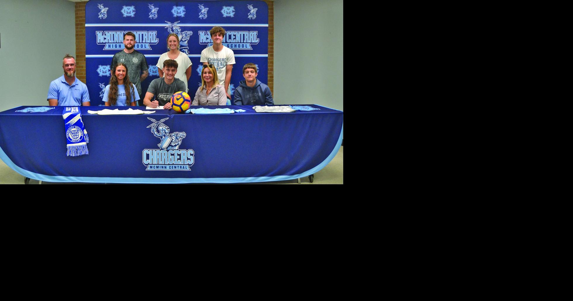 Central's Quinton Grueber signs with Tennessee Wesleyan soccer | Sports ...