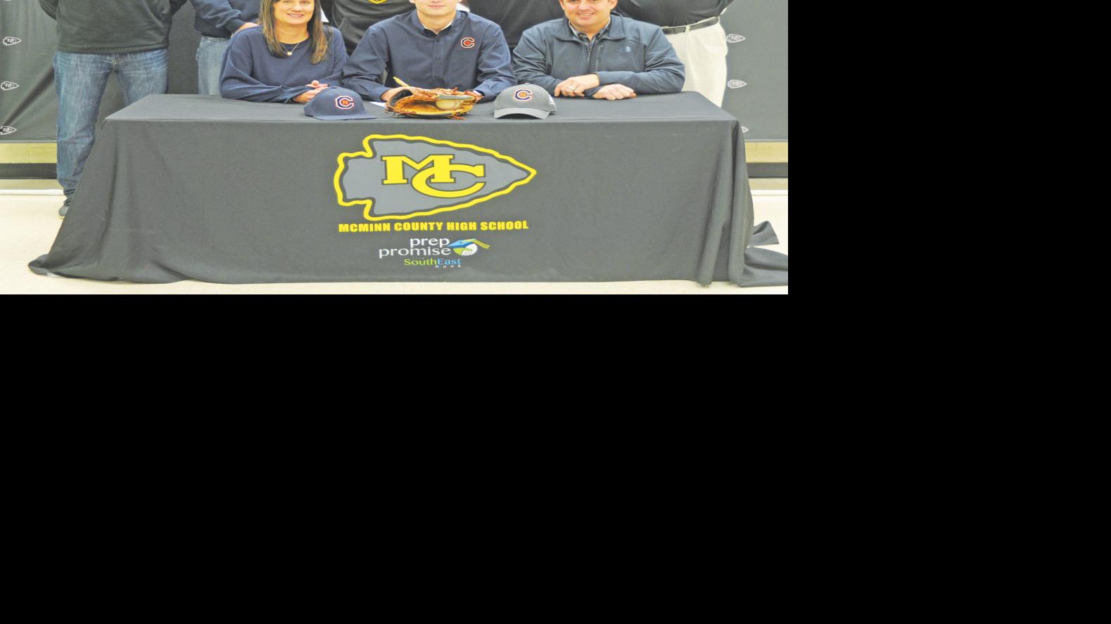 Mcminn County S Emery Peterson Signs To Play Baseball At Carson
