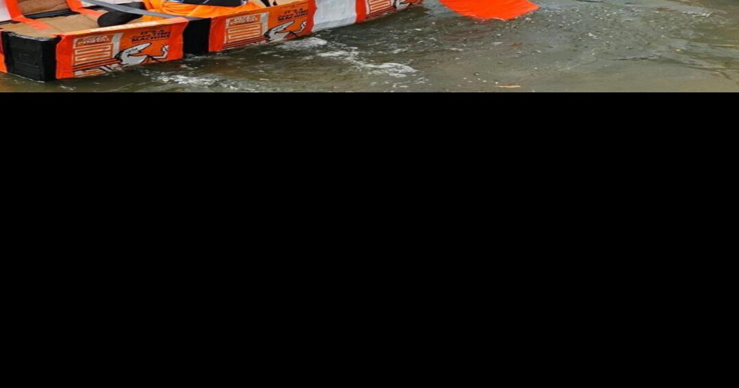 Calhoun’s Cardboard Boat Regatta features thrills, spills News
