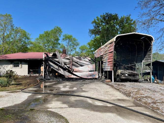 Multiple agencies respond to house, camper fire | News ...