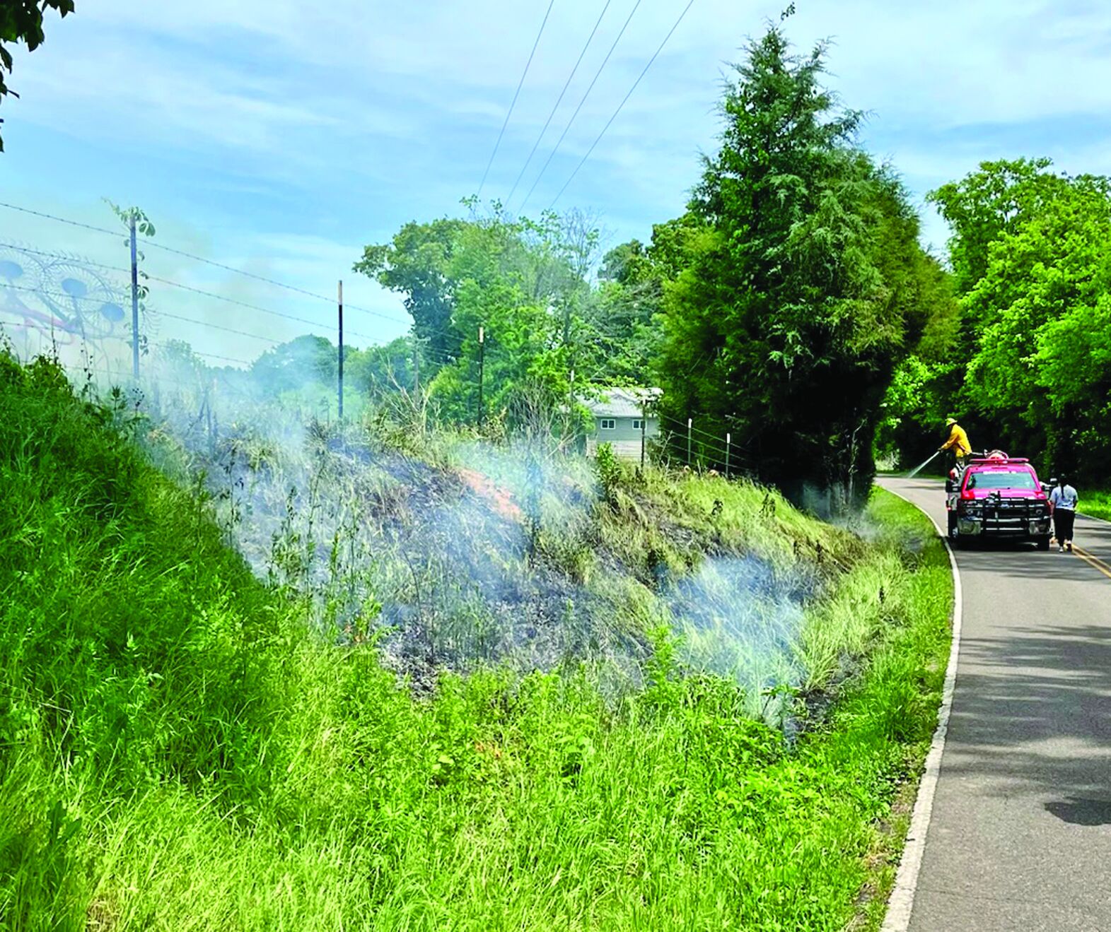 Brush fire cause unknown | News | dailypostathenian.com