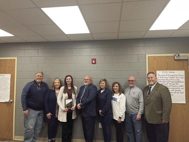 Etowah Board of Ed. honors Teachers of the Year News