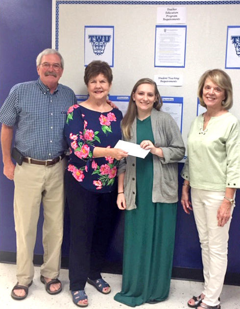 ADK awards scholarship to TWU student