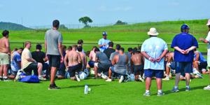 Chargers ahead of schedule despite heat-shortened practice