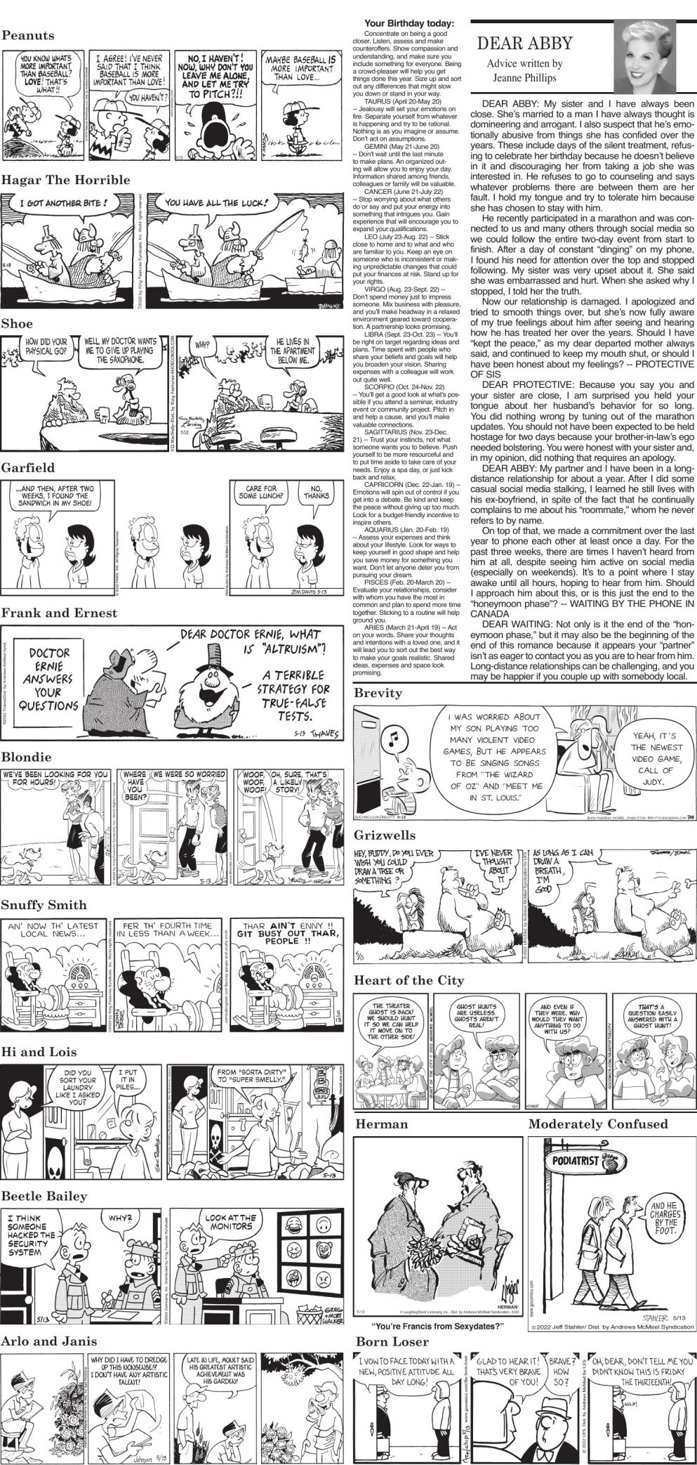 Friday, May 13 | Comics | dailypostathenian.com